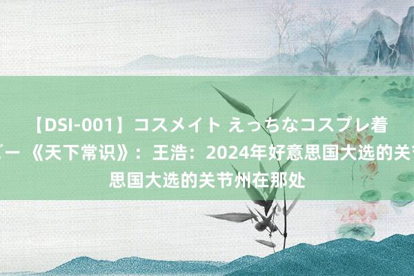 【DSI-001】コスメイト えっちなコスプレ着エロムービー 《天下常识》：王浩：2024年好意思国大选的关节州在那处